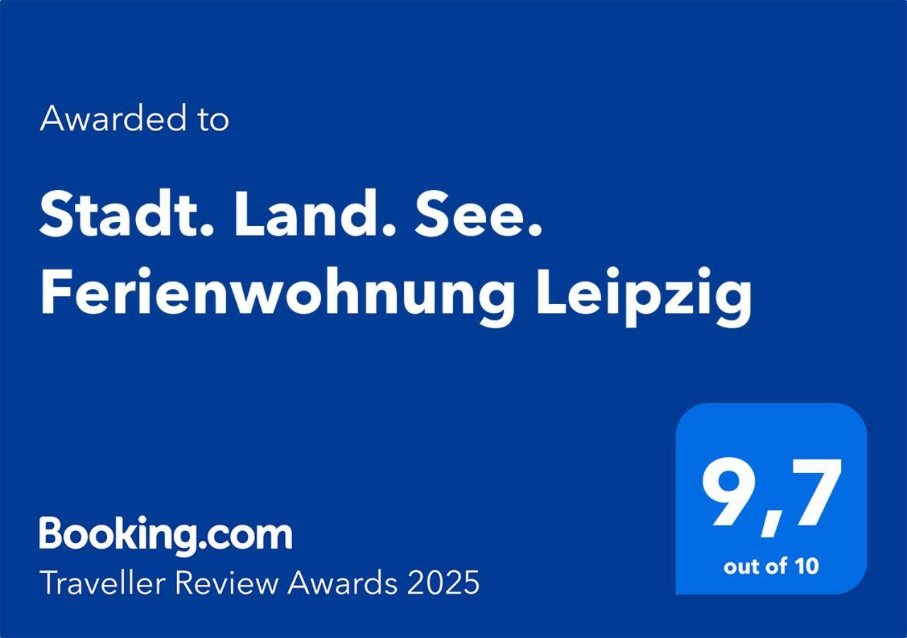 Stadt. Land. See. Ferienwohnung Leipzig Ngoại thất bức ảnh